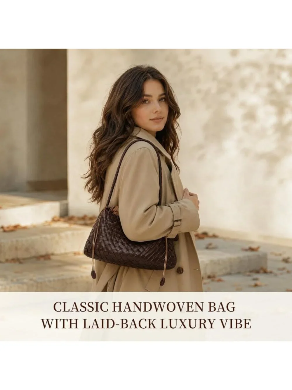 Woven Hobo Shoulder Bag for Women | Chic Tote Handbag | Stylish Underarm Purse